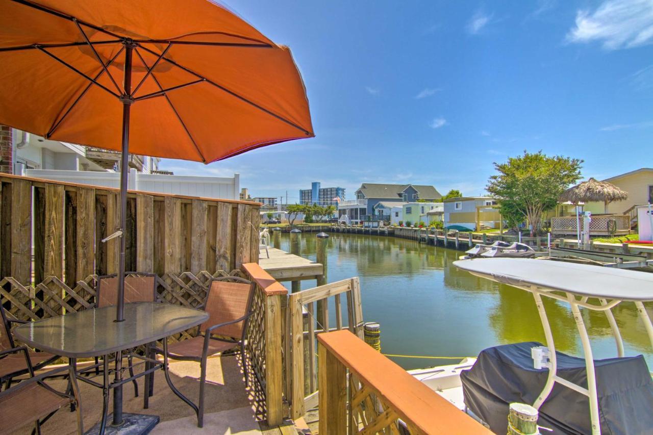 Ocean City Townhome, Deck With Canal Access! Esterno foto